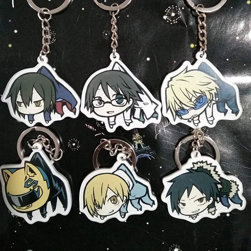 Аниме игра Durarara 3 Way противостояние DRRR Kuroko нет баскетбольная фигура брелок