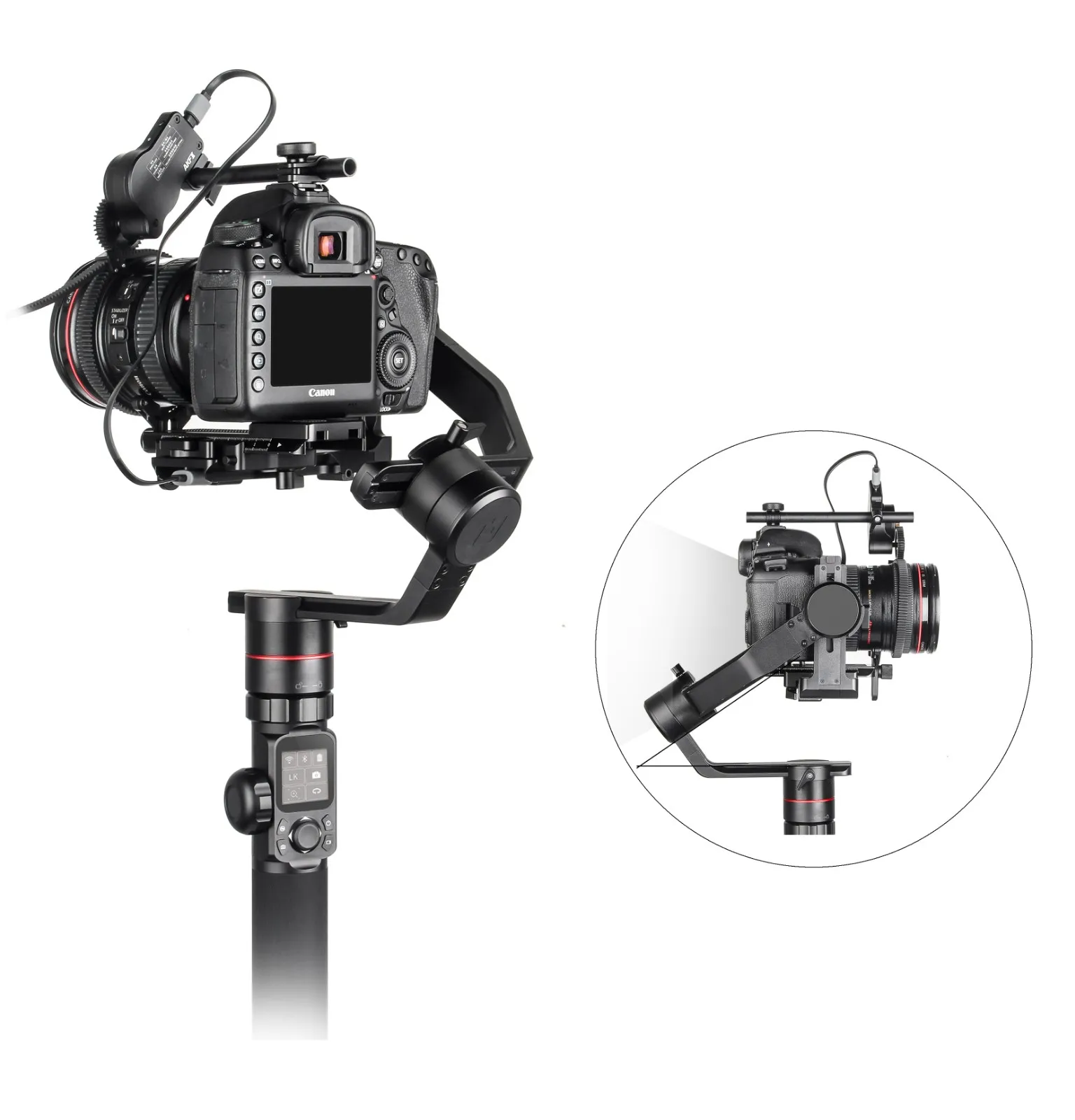 FeiyuTech Feiyu AK4000 3 осевой переносной карданный стабилизатор для Canon Sony Panasonic