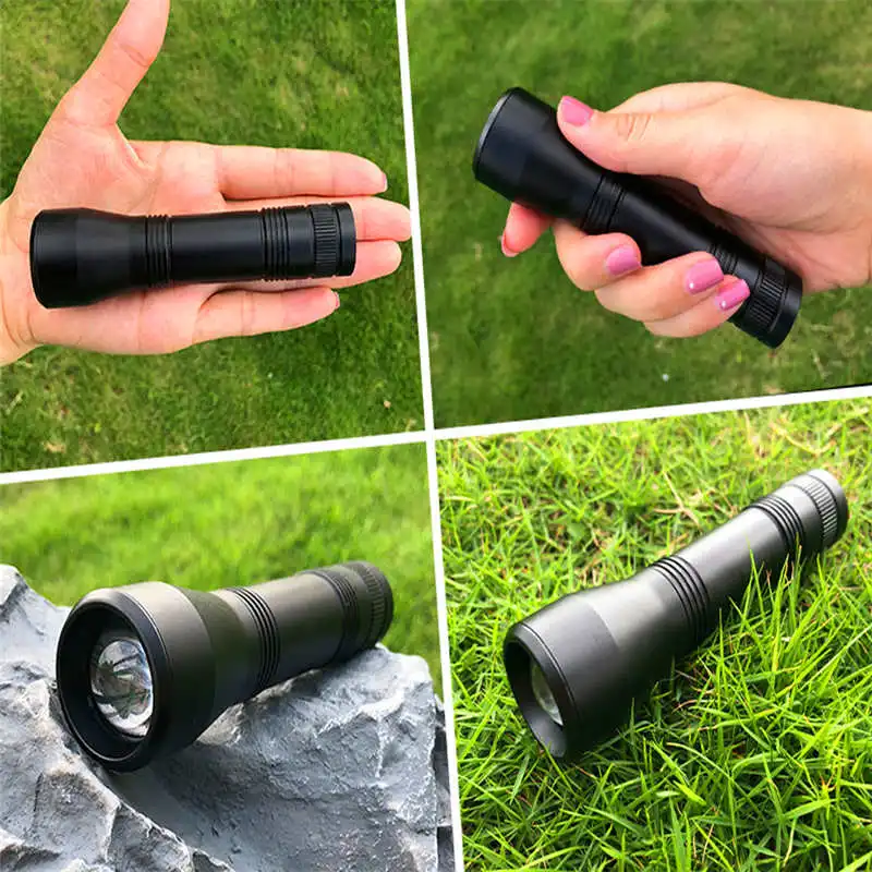 Powerful lanterna led t6 Tactical Military LED Flashlight Torch Zoomable 5-Mode For 18650 Battery #3S27 (17)