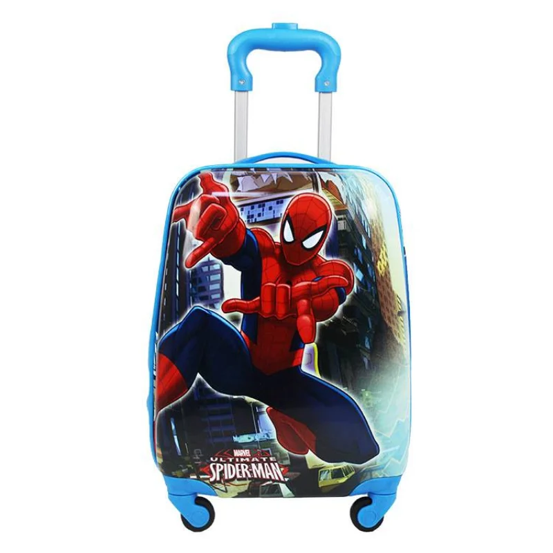 

Manufacturers selling 16 inch Pvc cute cartoon children pull rod box universal wheel luggage suitcase students pull rod box anim
