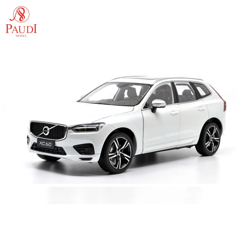 Весы Volvo XC60 белые статические литые под давлением весы из сплава модель
