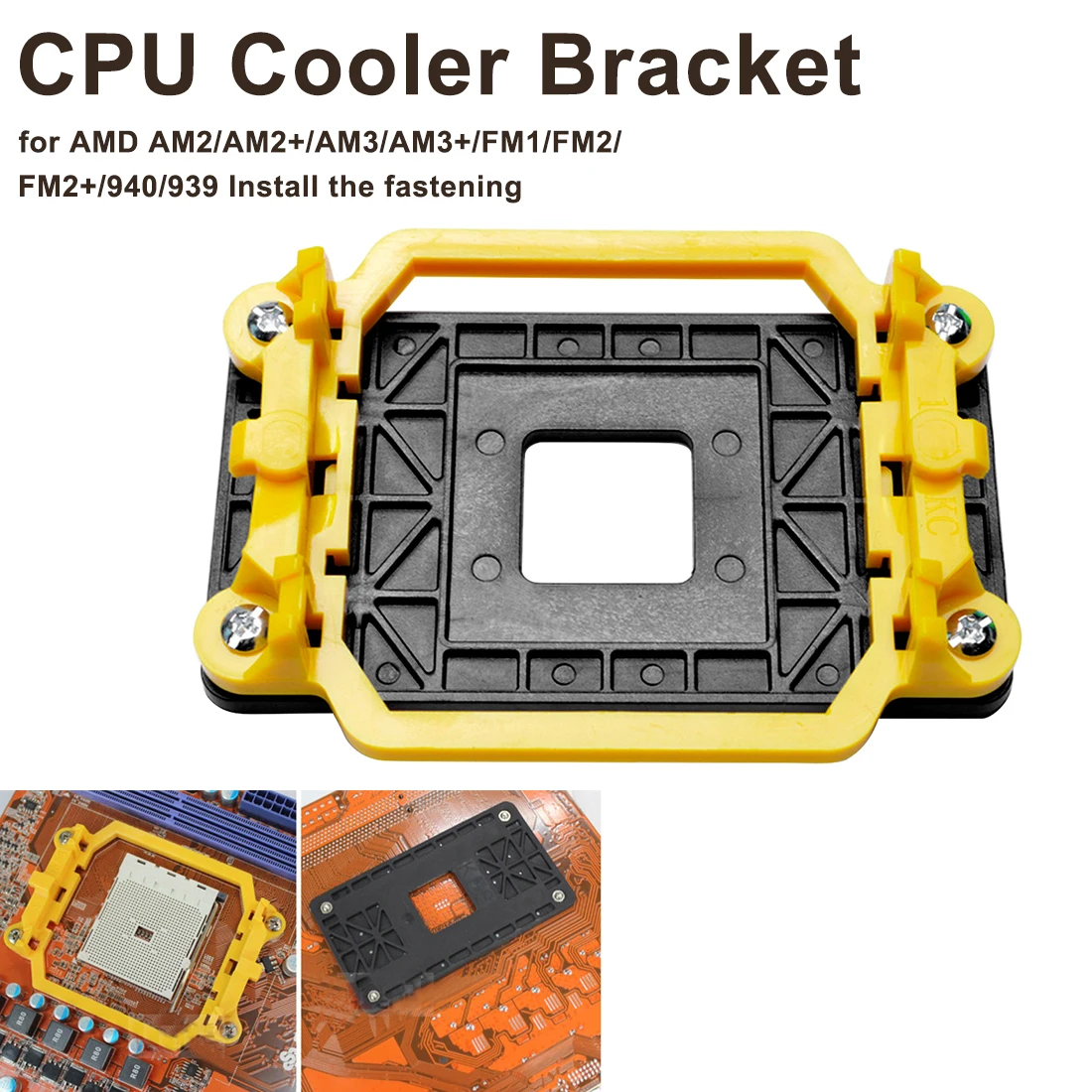 CPU Cooler Bracket Screw Cooling Fans Heatsink Holder PC Desktop For 