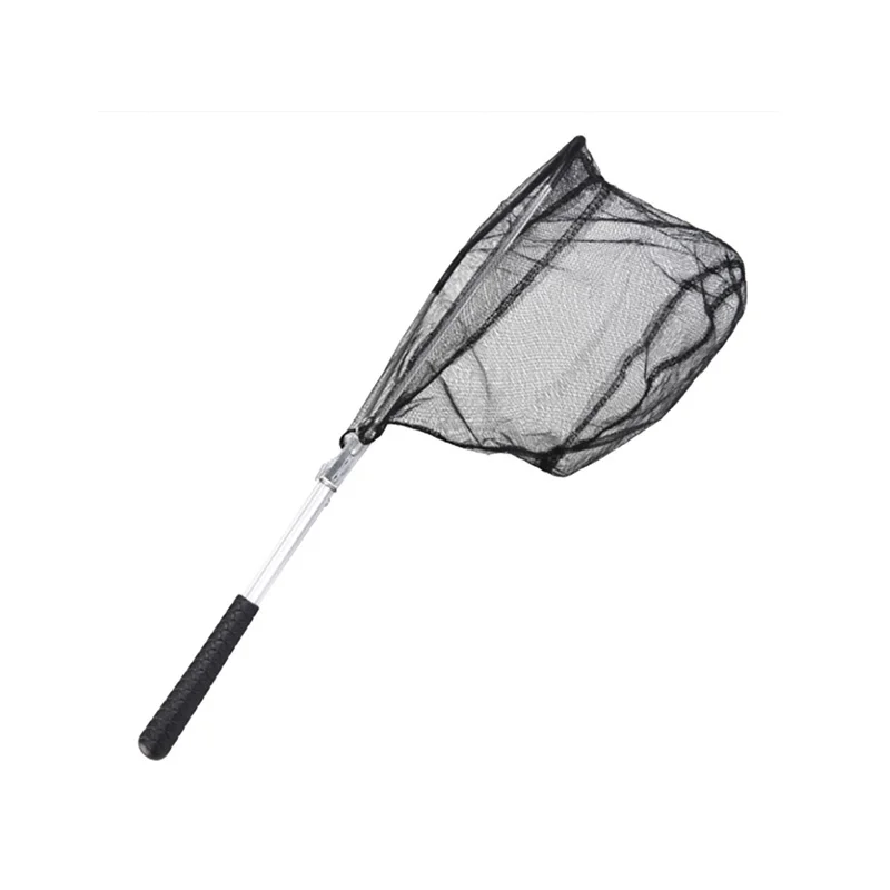 Newest fishing Lightweight Dip Net Telescoping Foldable Landing Net