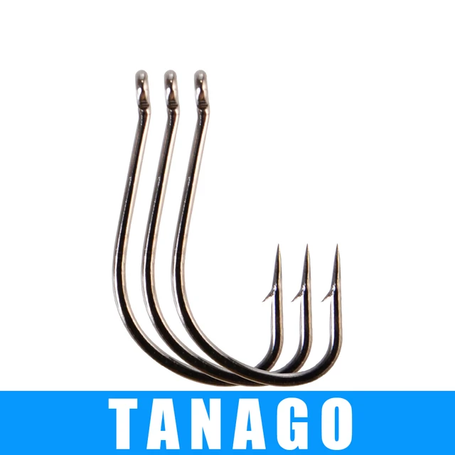 Fish King 3packs Tanago Fishing Hook With Ring Size 1-12# High Carbon Steel  Fishing Hooks Jig Barbed Carp Anzol Hook - Fishhooks - AliExpress