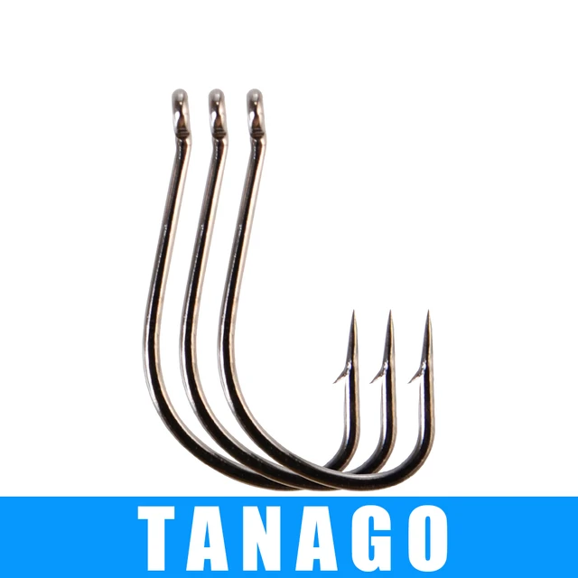 Fish King 3packs Tanago Fishing Hook With Ring Size 1-12# High Carbon Steel Fishing  Hooks Jig Barbed Carp Anzol Hook - Fishhooks - AliExpress