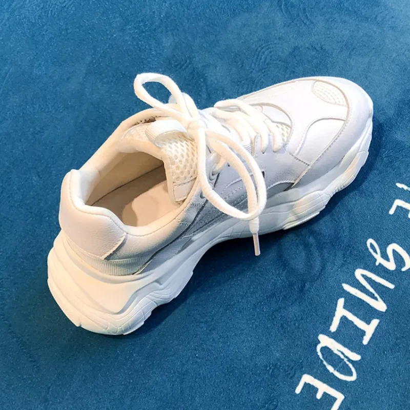 Najtaniej Prova Perfetto 2019 Celebrity Sneakers kobiety Trendy Chunky Buty dla taty kobieta Buty Damskie gruba podeszwa Buty Damskie na platformie Femme