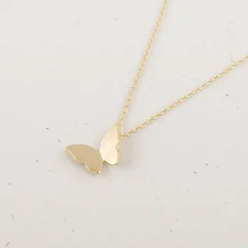 

DANGGAO Beautiful Cute Butterfly Jewelry pendant choker Necklace for women girls cute animal necklace chain necklace
