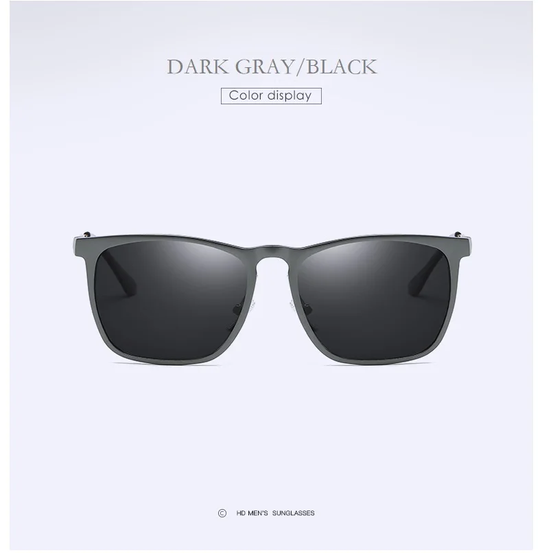 YSO солнцезащитные очки Для мужчин поляризационные UV400 алюминия и магния Frame TAC объектива Солнцезащитные очки вождения очки квадратный аксессуар для Для мужчин 8635