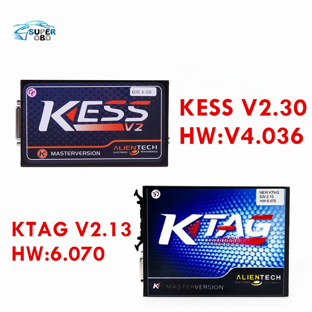 2017 KESS V2 V2.30 V4.036 OBD2 Manager Tuning Kit Unlimited Tokens KESS + KTAG Latest V2.13 FW 6.070 K tag ecu programming tool