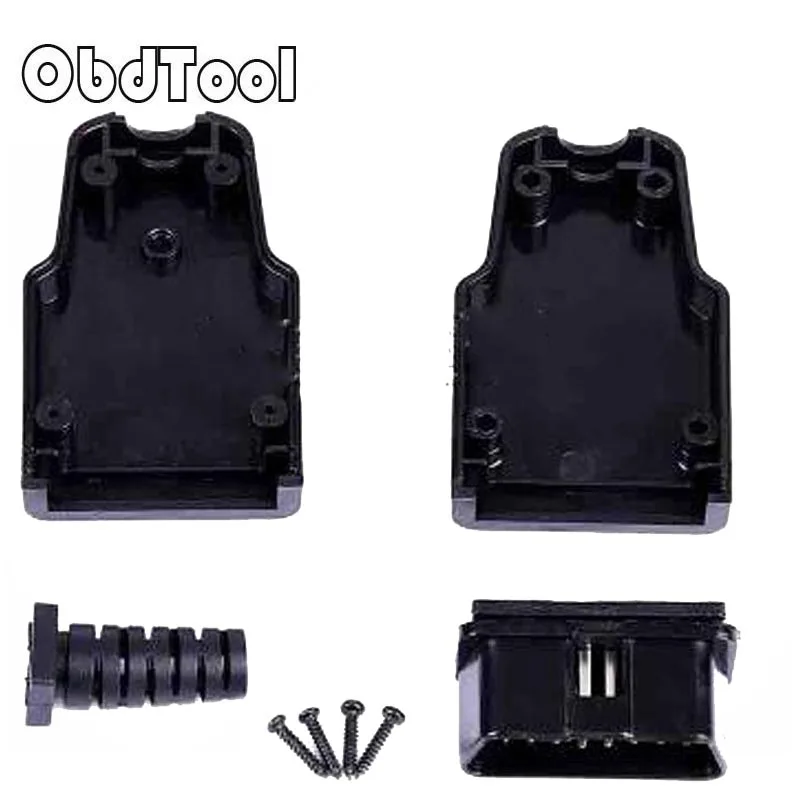 

1 Car Diagnostic Tool 16 Pin Obd Connector Diagnostic-tool Obd2 16pin Adaptor Eobd2 Obdii J1962 Connector Obdii Plug with Screws