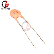 100 шт 15pF 50V Керамические дисковые конденсаторы 15 DIP 0.015nF