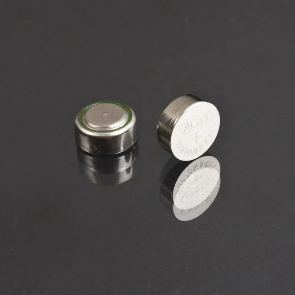 10Pcs Watch Timer Clock AG13 1.5V Cell Button Batteries Alkaline