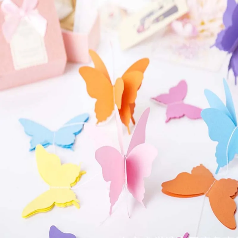 2 шт. бумажные гирлянды с бабочками 8 м|decoration kids|decorative decorativedecorative home decor |