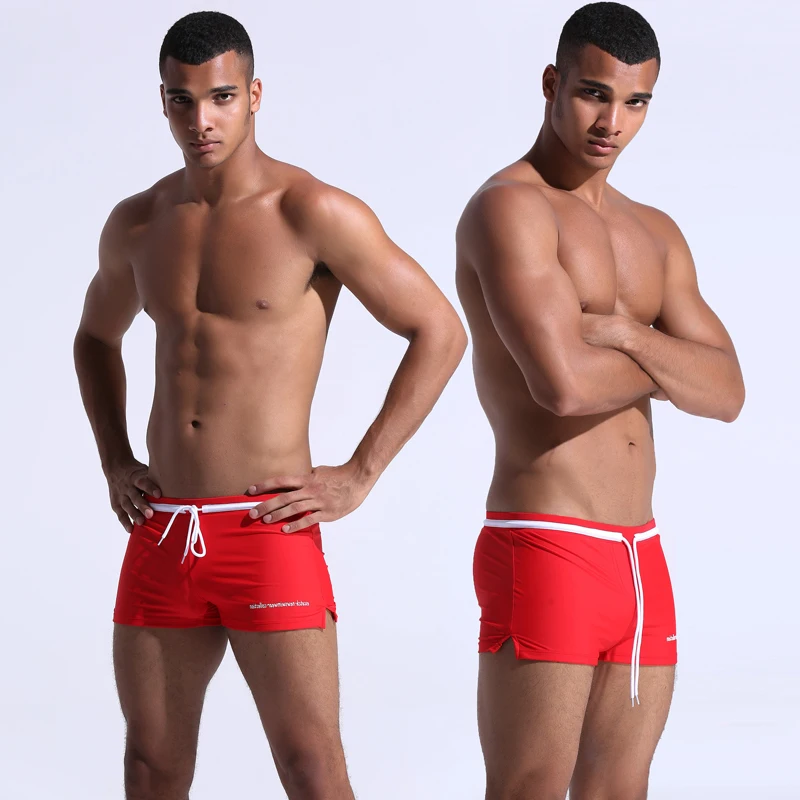 Пикантные Плавание одежда Для мужчин удобные трусы боксер Плавание ming Плавание шорты Мужские Шорты для купания Плавание носить брюки