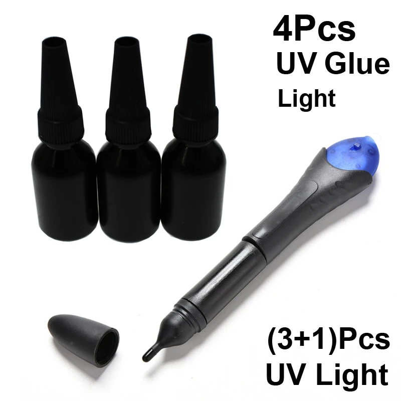 4Pcs/Set Liquid 5 Seconds Five Fix Glue with 3Pcs UV Bottle Glue Plastic Metal Rubber Textile Plastics Adhesive Stationery Store 4Pcs/Set Liquid 5 Seconds Five Fix Glue with 3Pcs UV Bottle Glue Plastic Metal Rubber Textile Plastics Adhesive Stationery Store