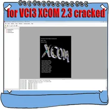 Активированный VCI 3 XCOM 2,30 VCI3 VCI2 для сканирования разработчика диагностическое программное обеспечение X-COM V2.30 работа с VCI 2+ видео