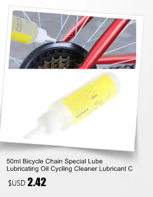 Excellent 50ml Bicycle Chain Lube Lubricating Oil Cycling Cleaner Lubricant Bike Clean And Repair Tools Bicycle Accessories 5