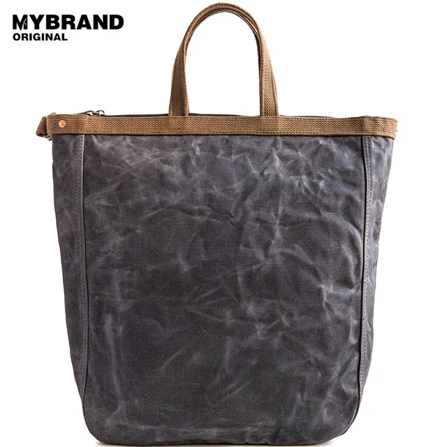 Mybrandoriginal Crossbody Bag Casual Wax Canvas Men S Handbags High Mybrandoriginal Crossbody Bag Casual Wax Canvas Men S Handbags High Quality For Man Large Capacity