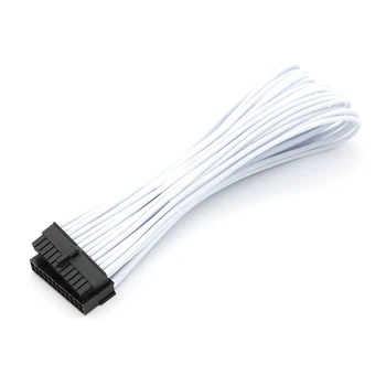 

UL 1007 16AWG Muticolor Color Sleeved Motherboard 24Pin ATX/EPS Male to Female Power Extension Cable.