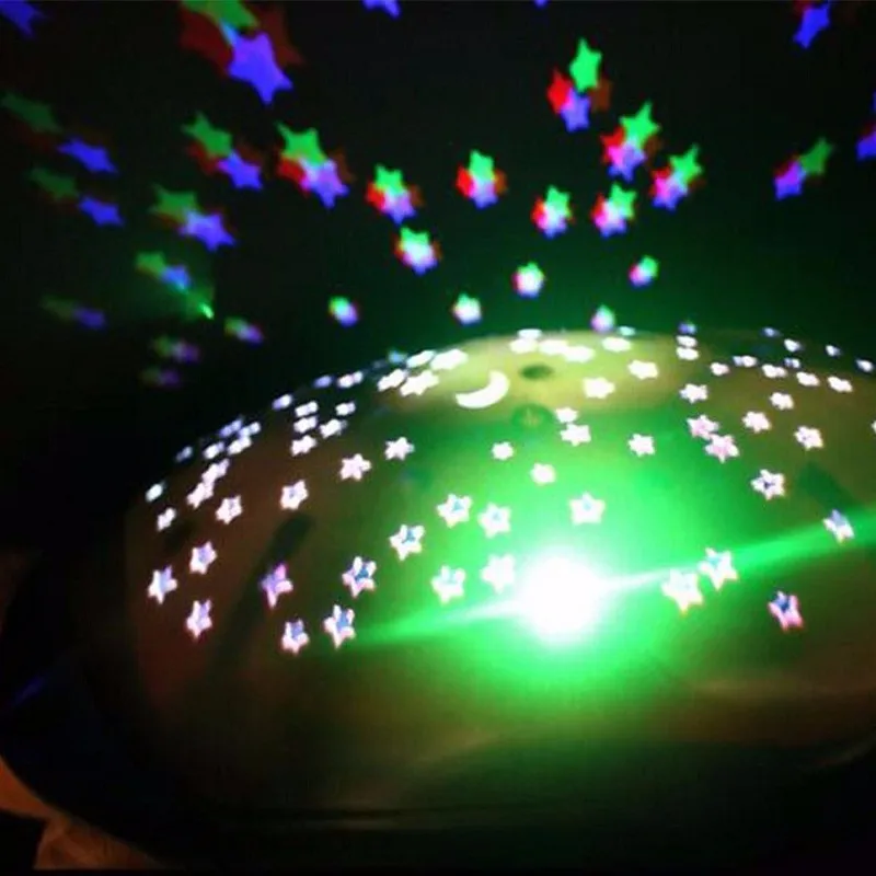 JEANIGHT милый дизайн Led Ночник проектор звезды детская игрушка с музыкой черепаха