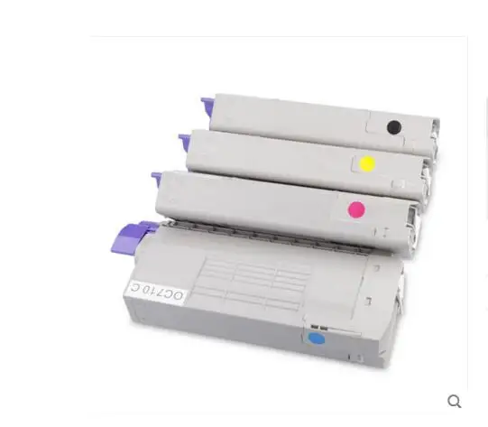 2018 new compatible color toner cartridge for OKI C711 C710N C711N printer cartridge copier kit