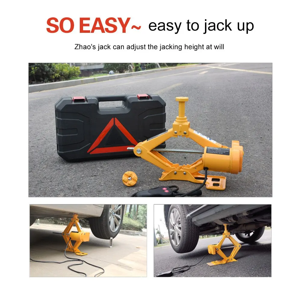 LED Floor Jack Conjunto Pneu Substituindo Ferramentas