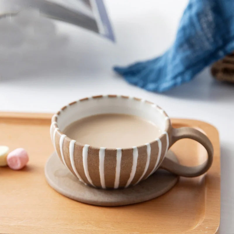 130cc Japanese style Creative Ceramic Pottery Espresso Coffee Cup with