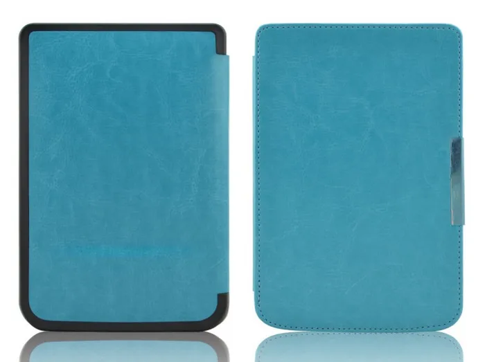 New Crazy Horse Magnetic Flip Leather Cover Case For Pocketbook Touch 614624626 6 6 inch Free Shipping (10)