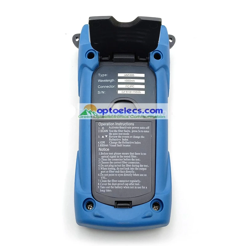 JW3305-60KM-9-125um-1310-1550-SM-Optical-Fiber-Ranger-Simple-OTDR-650nm-1mw-VFL-Fiber (2)