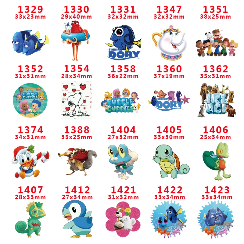 

2018 new arrival Free shipping 30 pcs/package printed resin planar flat-back resins for Hair Bow Decoration PR1329