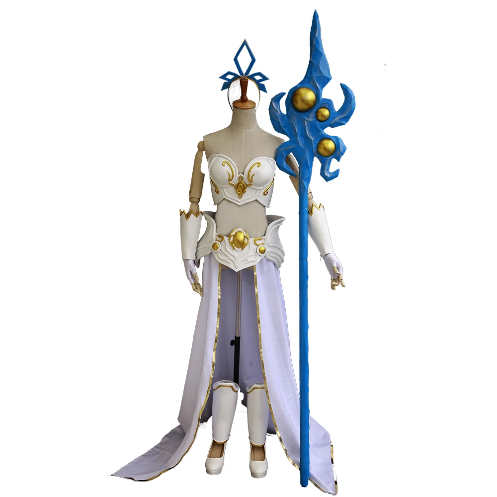 

Game LOL Hero Janna EVA Whole Set Cosplay Set For Women Men Comic Con Party Halloween Christmas Cosplay Costume