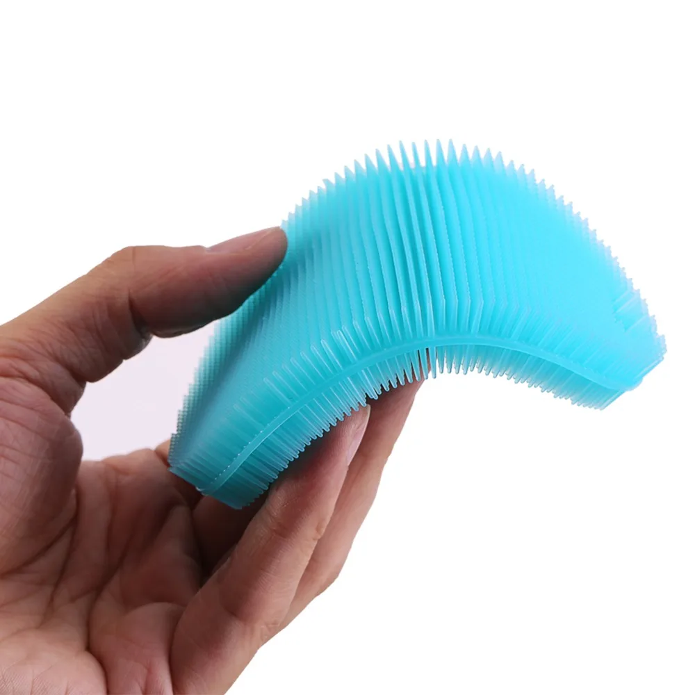 Soft Silicone Dishes Washing Cleaning Dishes Brush Kitchen Home