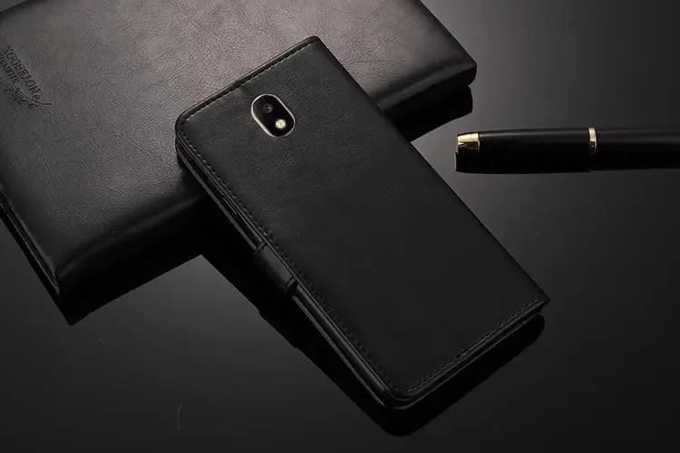 80 шт./лот книга Стиль Crazy Horse линии кожаный бумажник чехол с карты слоты для Samsung j7plus/j7pro /C8/j3pro