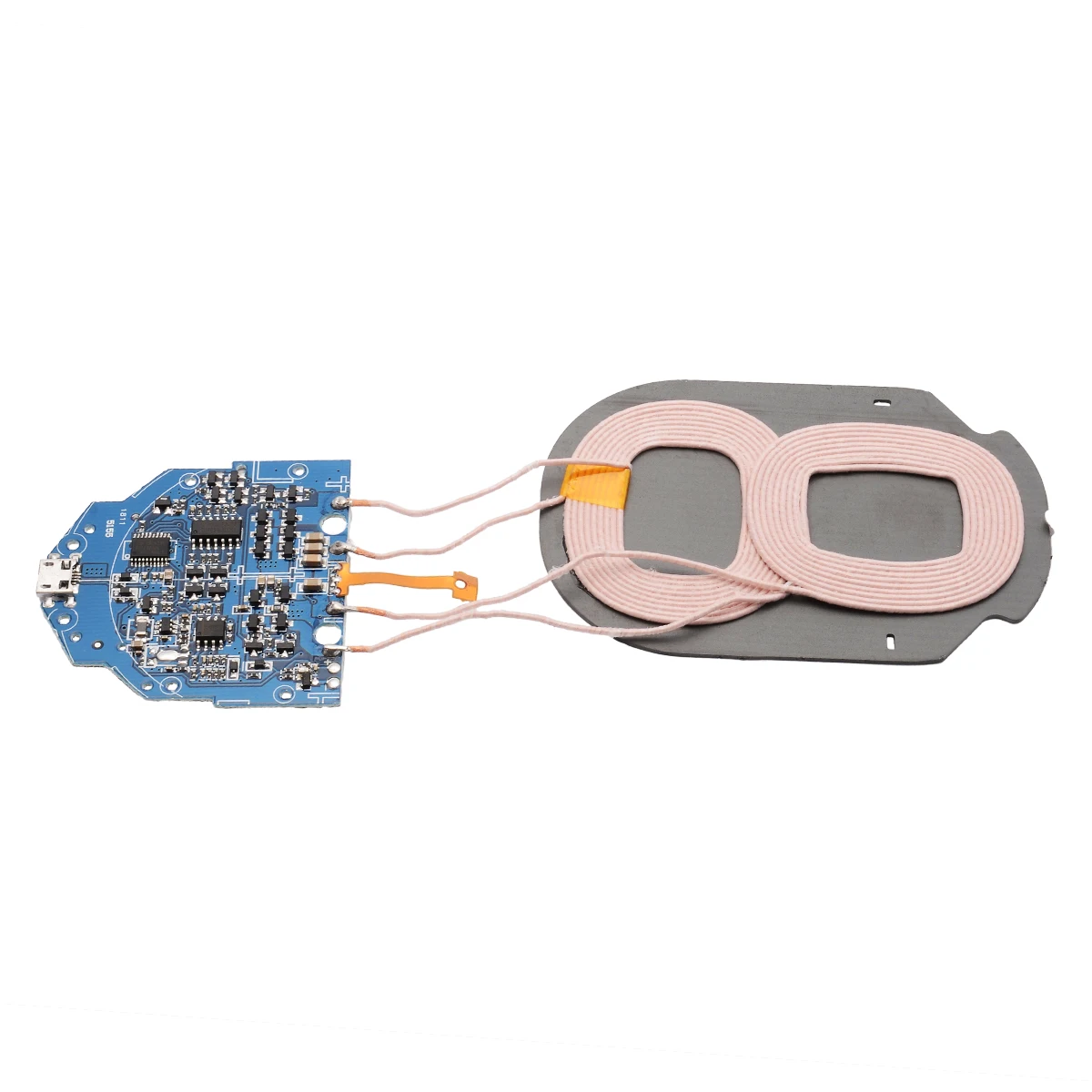 

Universal Fast 10W Qi Fast Charging Wireless Charger PCBA Circuit Board With Dual 2 Coil Qi wireless charging standard Accessori
