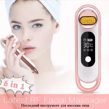 

Dot Matrix RF Radio Frequency Electroporation Therapy Facial Massager Rejuvenation Machine Anti-aging Anti-wrinkle Face Lifting
