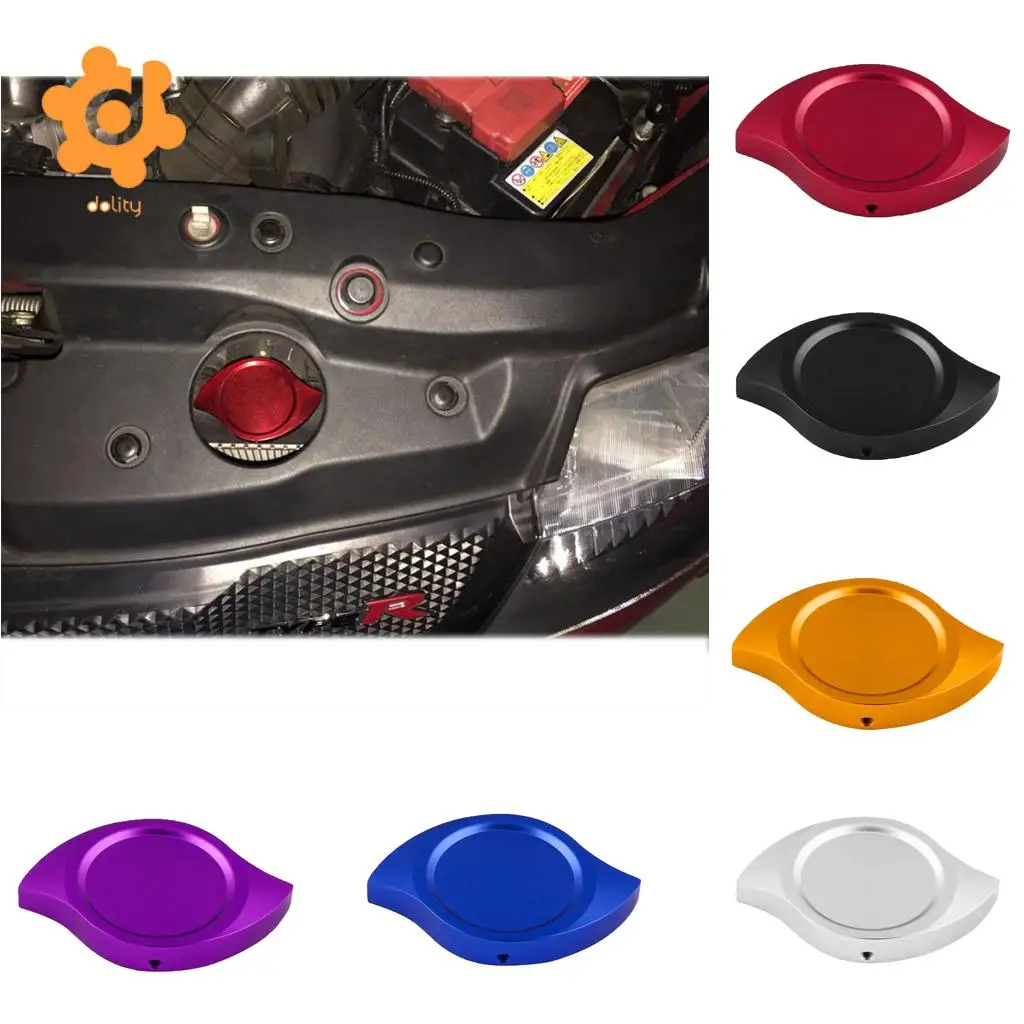 dolity Car Aluminum Alloy Oil Fuel Tank Cap Cover for   for Honda for Mazda for Kia
