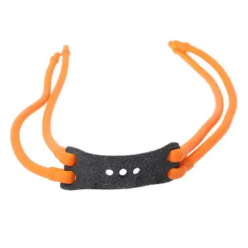 

OOTDTY 155mm Slingshot Band Group Latex Band Outdoor Hunting Catapult Shooting Replacement Pocket Powerful Elastic Strong