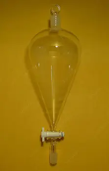

2000ml,24/29,Glass Separatory Funnel,Pyriform,PTFE Stopcock,Pear Shape,Lab Glassware