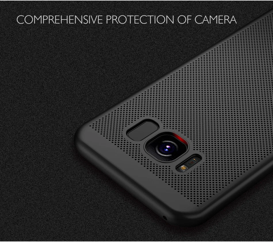 DOEES Phone Case For Samsung Galaxy S8 S8 Plus Cover Luxury Hollow Breathable Slim Hard PC Cover For Samsung Galaxy S8 Plus Case (7)