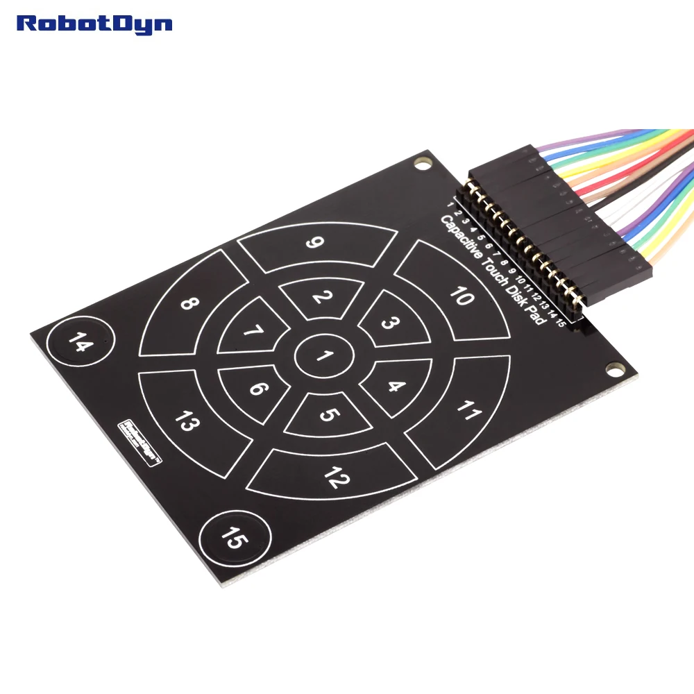 

Capacitive Touch Disk Pad for Capacitive module. 15 keys