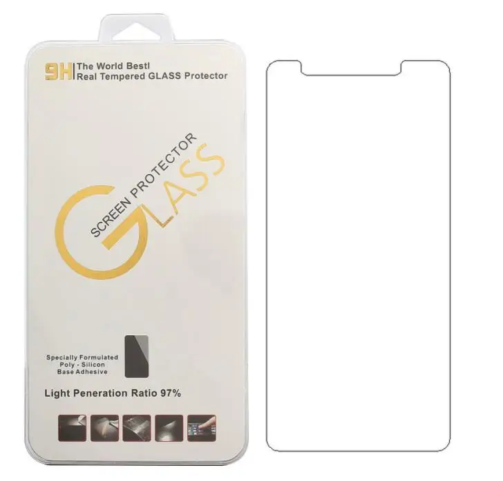 

For Highscreen Power Rage/Rage Evo/Five EVO/Prime L/Tasty Tempered Glass Film Screen Protector Luxury 9H 0.26mm Glass Protector