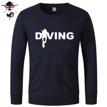 

Comfortable men Sweatshirts classical Scuba Dive funny Hoodies men O Neck Top Thai quality Hoodies, Sweatshirts