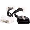 16 pin OBD2 OBDii OBD 2 Splitter Extension Cable one Male to Three Female Y Cable OBD2 splitter OBD2 extension for Icar2 ELM327 ► Photo 1/5