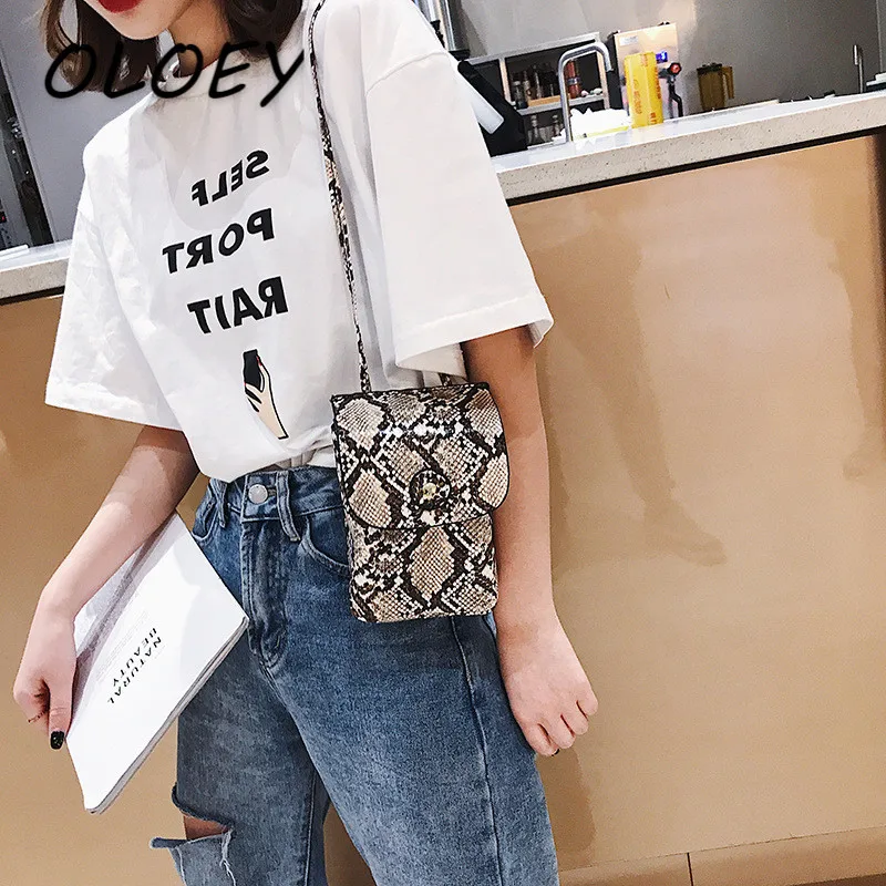 

2019 New Women Leather Waist Pack Vintage Waist Belt Bags Phone Pocket Fashion Serpentine Waist Bag#