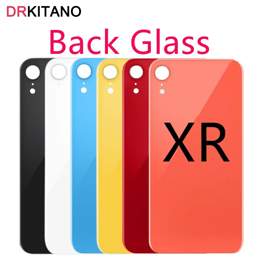 For Apple Iphone Xr Battery Glass Cover Back Panel Rear Door