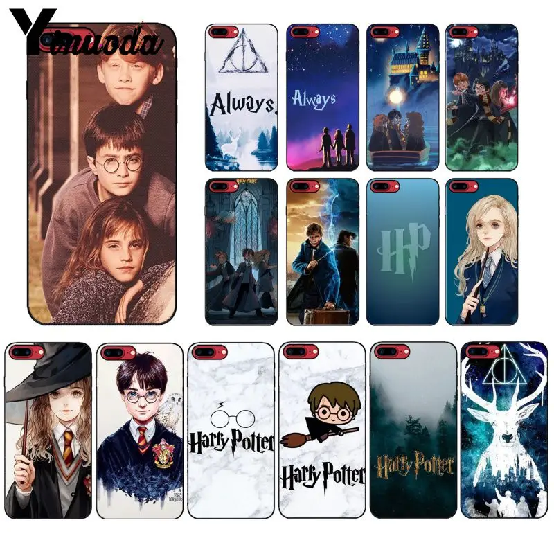 

Yinnoda Harry Potter Always Soft Silicone TPU Phone Cover for iPhone X XS MAX 6 6S 7 7plus 8 8Plus 5 5S XR