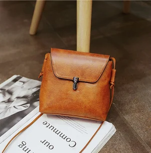 

by dhl or ems 50pcs Retro Leather Women Messenger Bags Small Female Shoulder Bags Luxury Top-Handle Bag Mini Leather bag