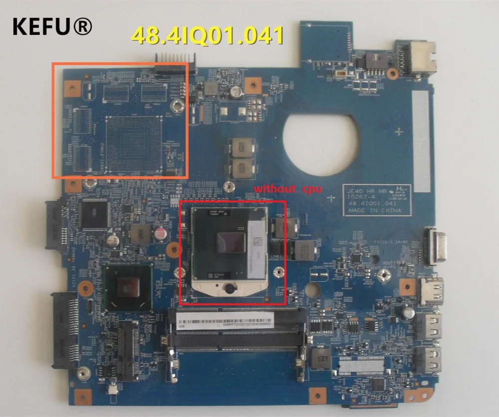 

KEFU MBRPT01001 S989 HM65 10267-4 48.4IQ01.041 for Acer 4750 4750G 4755G motherboard laptop Mainboard Fully Test