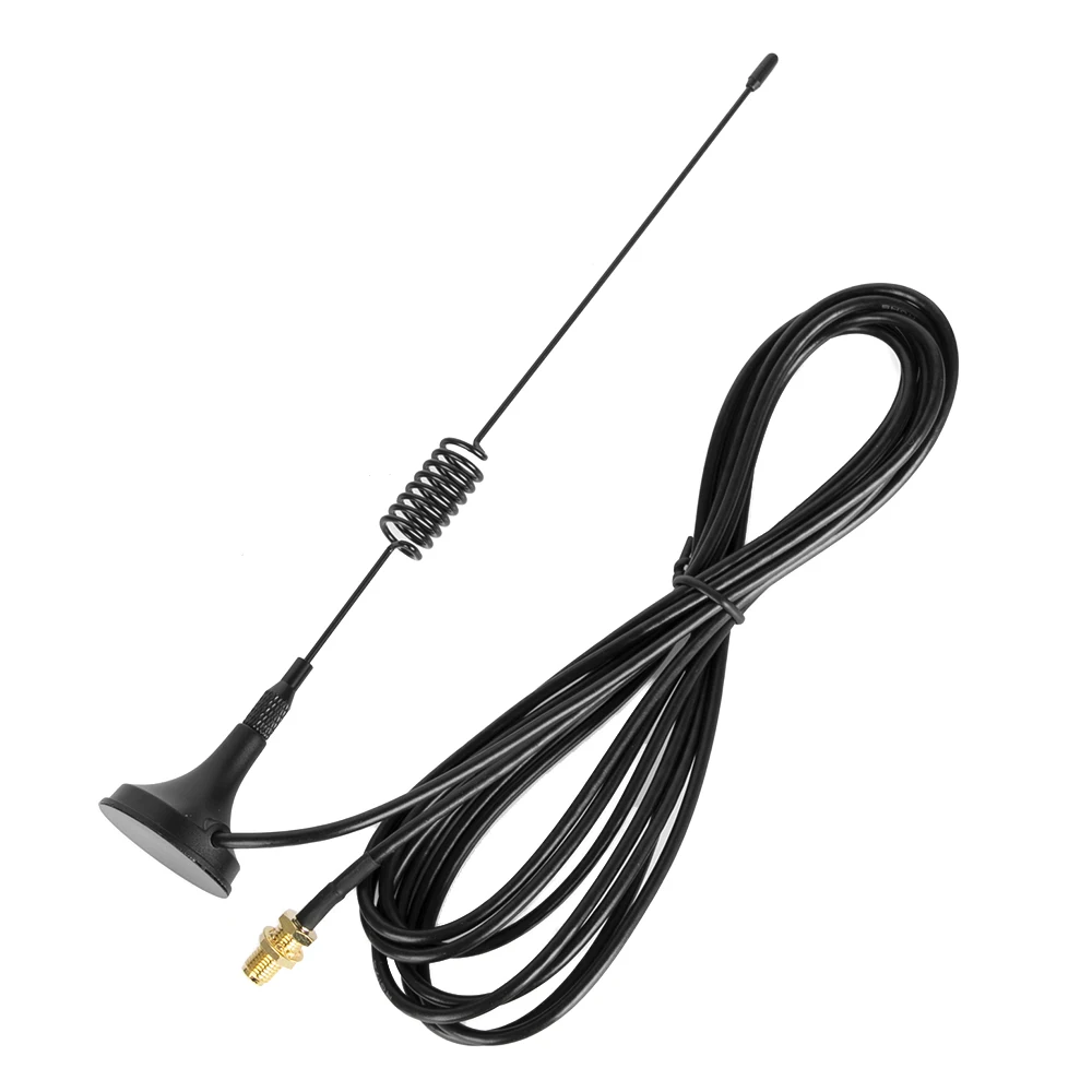 

SMA-F Car Antenna Dual Band UHF/VHF 144/430MHz 2.15/3.0dBi High Gain Amateur Car Radio Mobile SL16/UHF-J/M Type