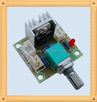 

Free Shipping!!! LM317 linear regulator with switch board / 2510 Terminal fan / fan speed control dimmer switch